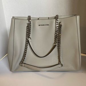 Michael Kora pebble handbag
